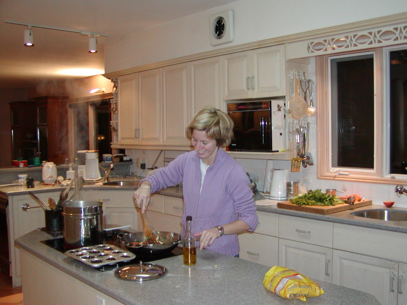 Kate cooks