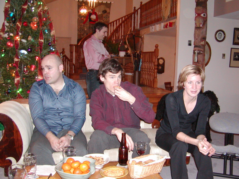 food, beer, friends...what more could you want?