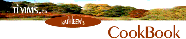 Kathleen's Cookbook